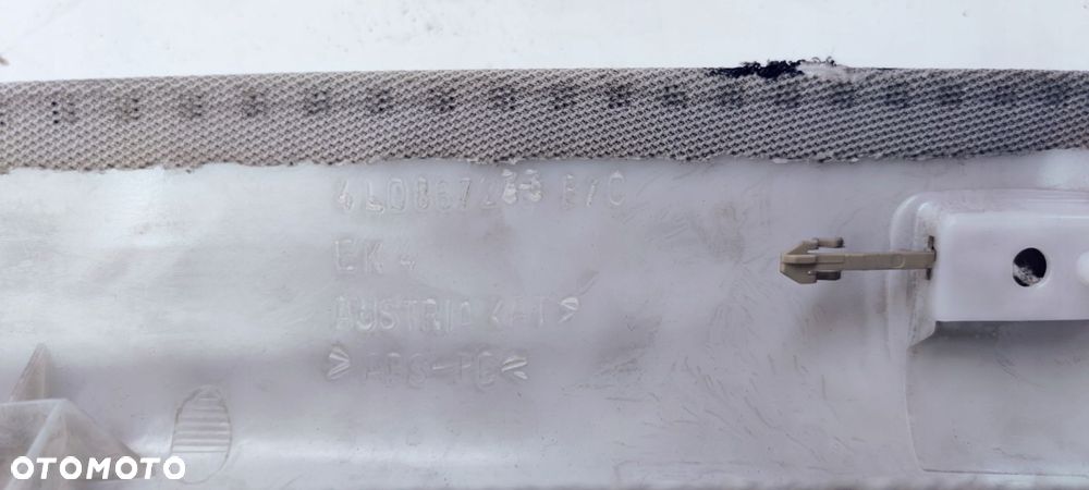 OSŁONA SŁUPKA A LEWA AUDI Q7 4L 4L0867233 - 4