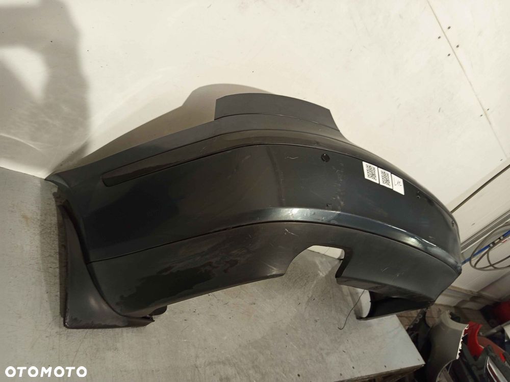 + ZDERZAK TYŁ TYLNY DO SKODA OCTAVIA II 2 SEDAN 9153 SZARY PDC CZUJNIKI - 2