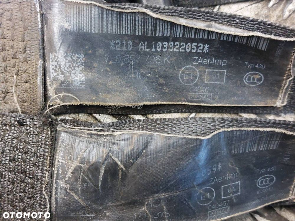 ZESTAW AIRBAG KOKPIT DESKA PODUSZKI PASY PORSCHE CAYENNE I 7L5880201 - 10