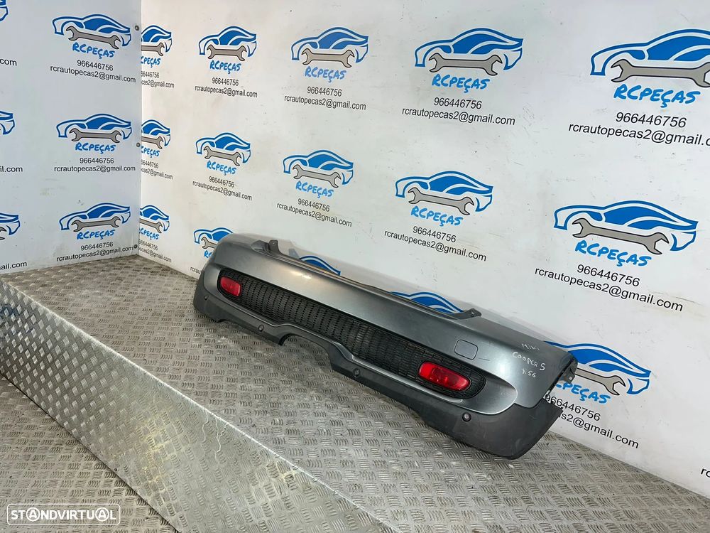 .Parachoques Tras Traseiro Original Mini Cooper S One D R56 R57 Cabrio LCI - 3