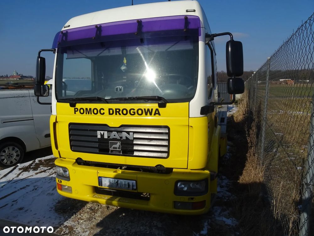 MAN TGL 8.180 4X2 BL części zderzak błotnik maska fotele lusterka drzwi - 2