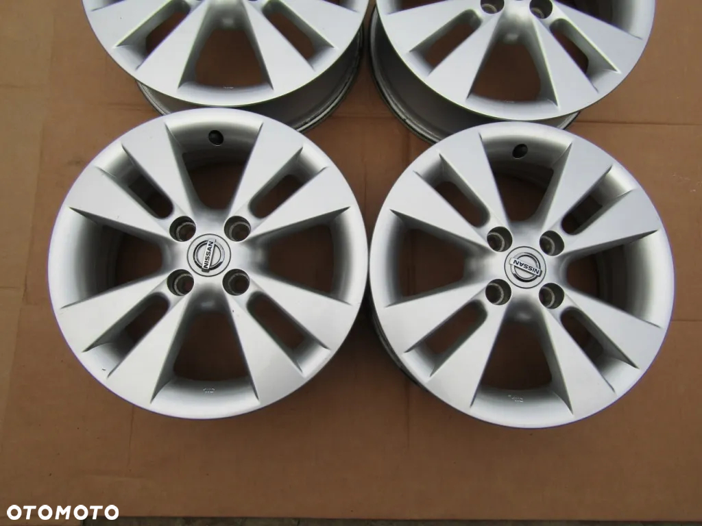 4x Felgi 15 Nissan Note Micra K12 K13 5,5j 4x100 ET45 / Oryginał - 6