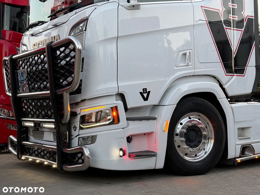 Scania Scania R650 z Niemiec bez EGR tylko SCR pełne wyposażenie FULL AIR V8 - 31