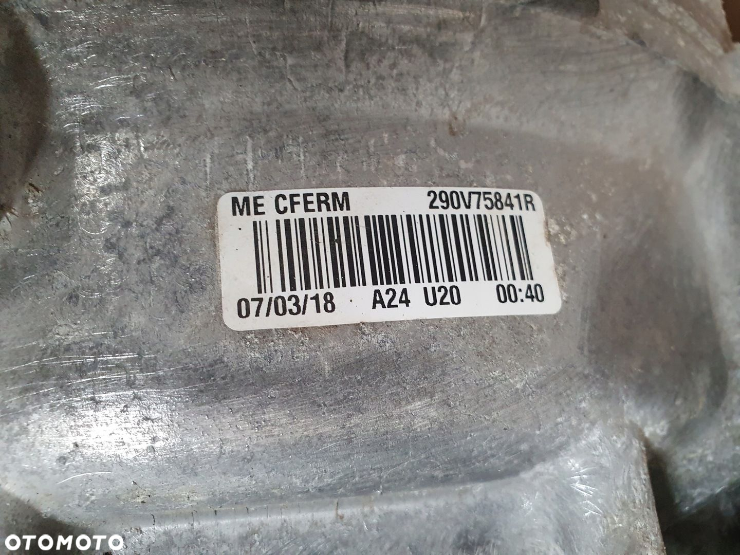 SILNIK ELEKTRYCZNY ŁADOWARKA SKRZYNIA RENAULT ZOE I 18r 5AQ 601 MAQ 601 - 7