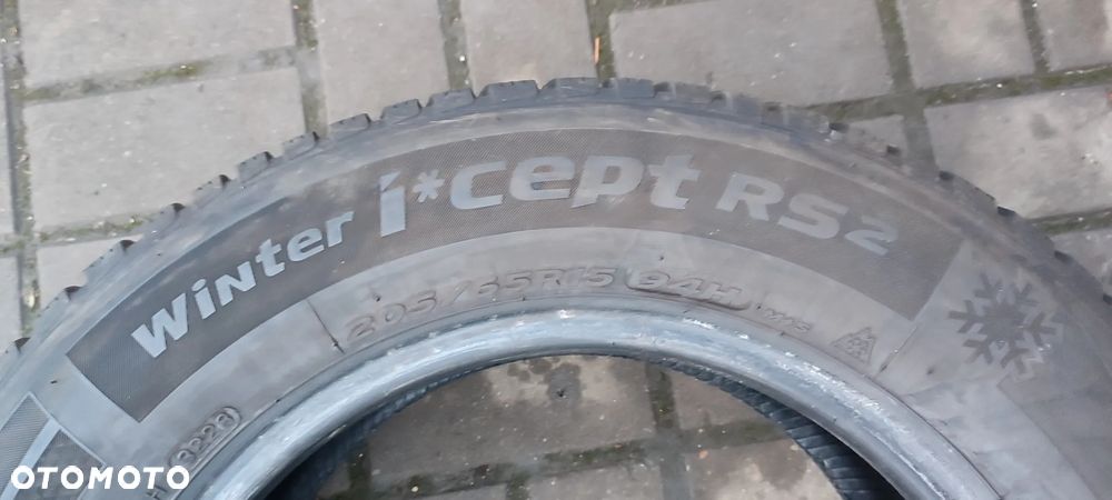 OPONY ZIMOWE 205/65R15 HANKOOK WINTER ICEPT RS2 (3223) ZIMA 8 mm 2 SZTUKI PARA - 5