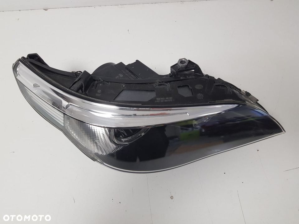 BMW 5 E60 E61 ZWYKŁA H7 LAMPA PRAWA PRZEDNIA PRAWY PRZÓD 158722-00 EUROPA ORYGINAŁ - 2