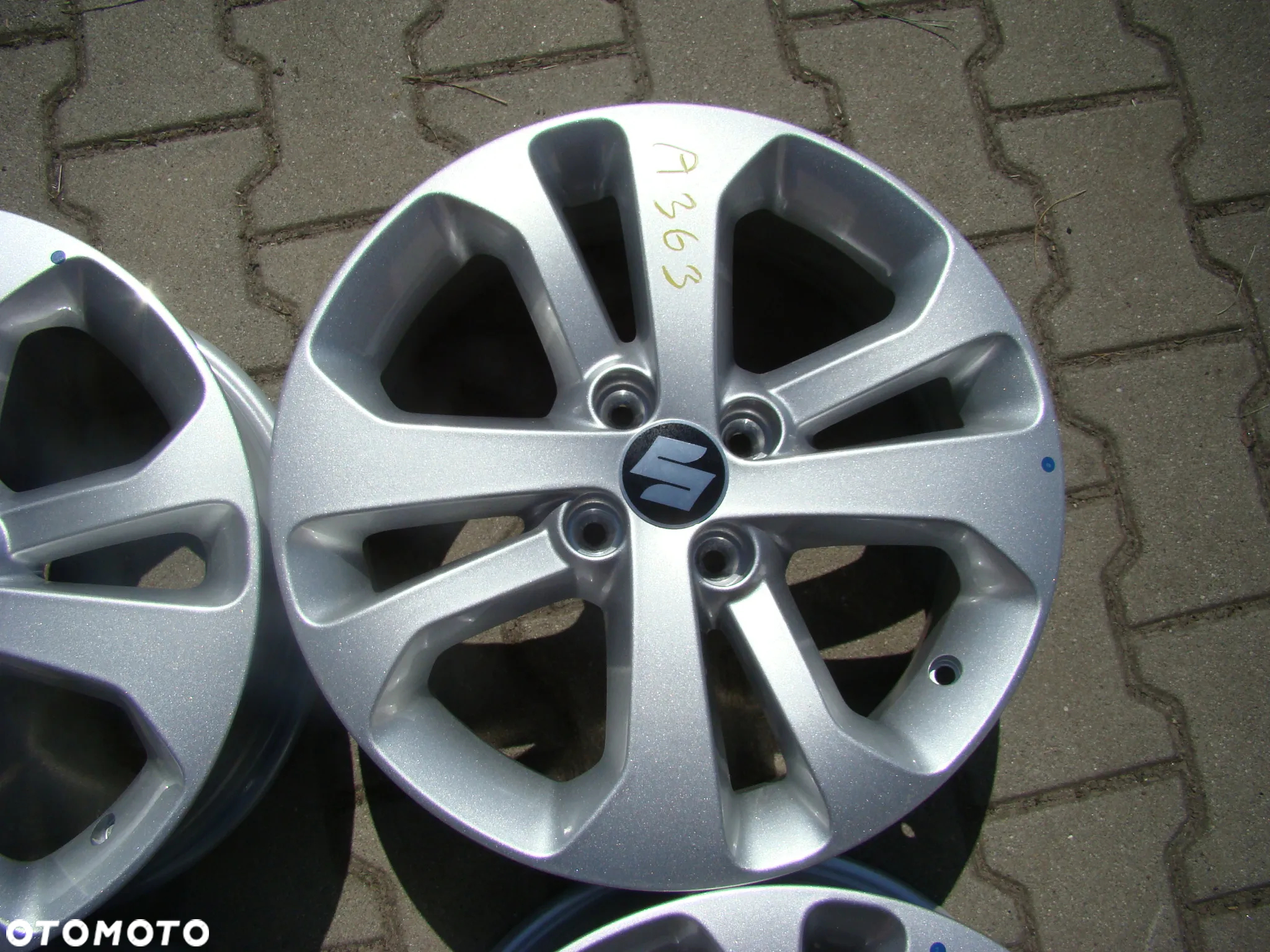 a363 4x100 6Jx16 Suzuki Swift Baleno Ignis Liana niemontowane - 3