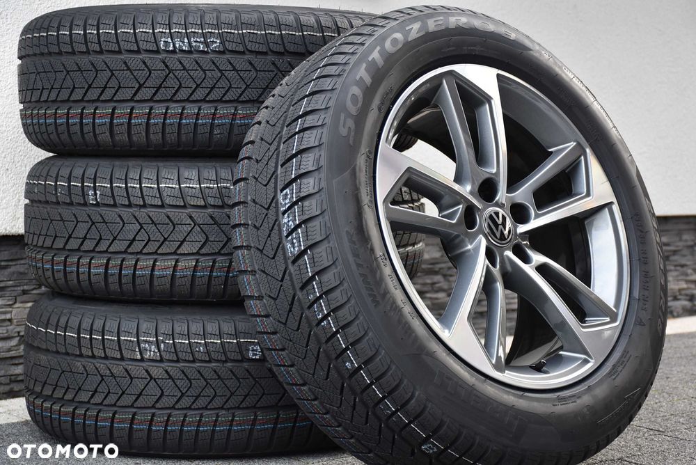 Nowe koła zimowe OEM Skoda KODIAQ Audi Q3 VW Tiguan 18"Pirelli 2025r - 2