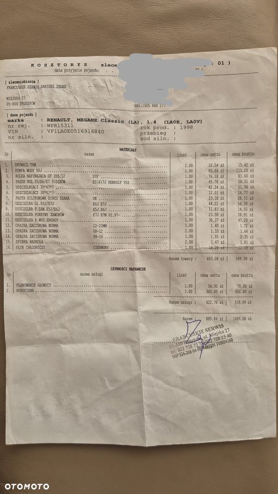Renault Megane 1.4 RL - 18