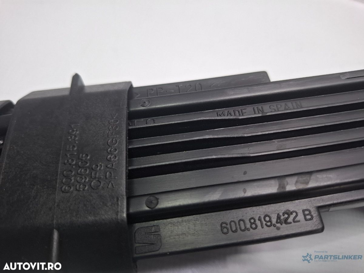 Capac filtru polen SEAT IBIZA V 6J5, 6P1 2008 - > TDI BMS 6Q0819422B - 2