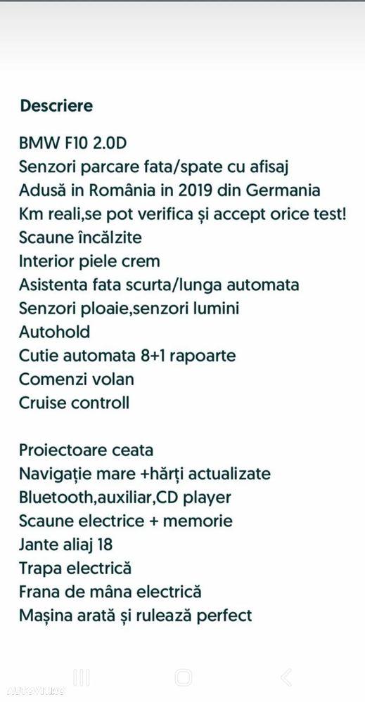 BMW Seria 5 520d Aut. - 11