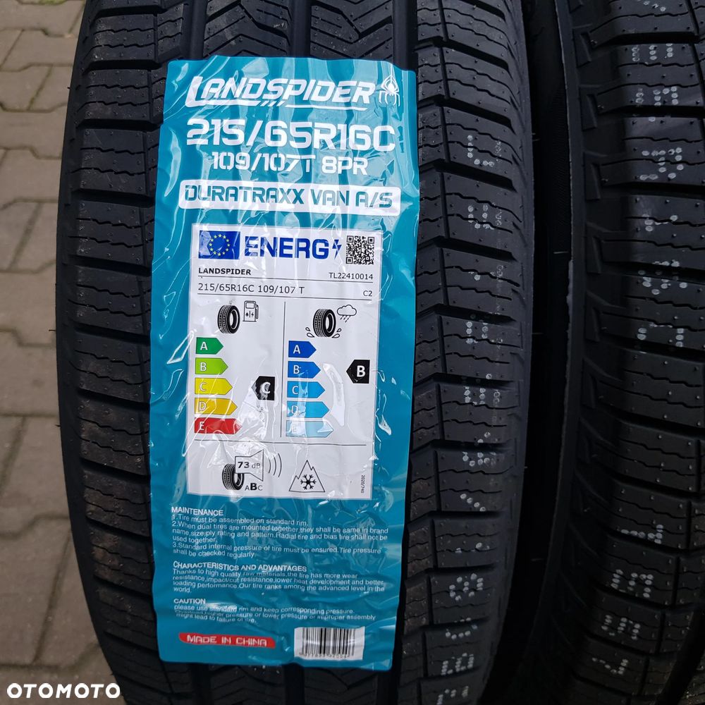 4x 215/65R16C Landspider Duratraxx Van A/S Komplet opon całorocznych - 2