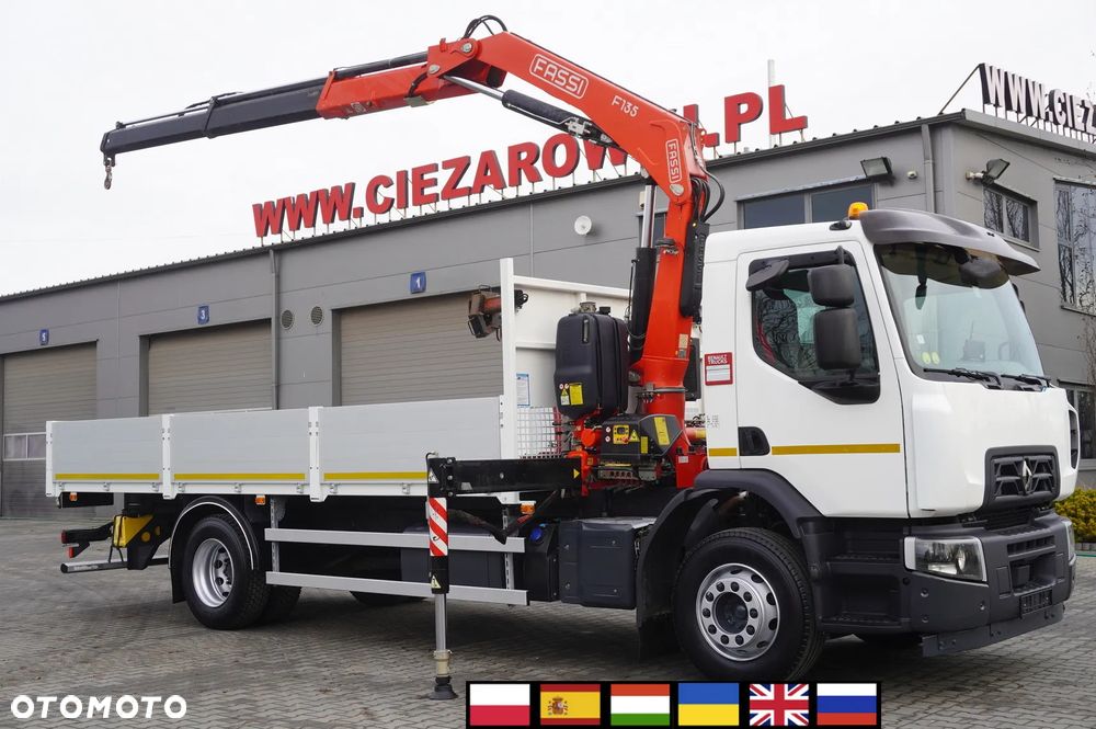 Renault C280 DTI 8 / HDS Fassi 5,6 t / Zasięg 8 m / Platforma 15 EPAL - 1