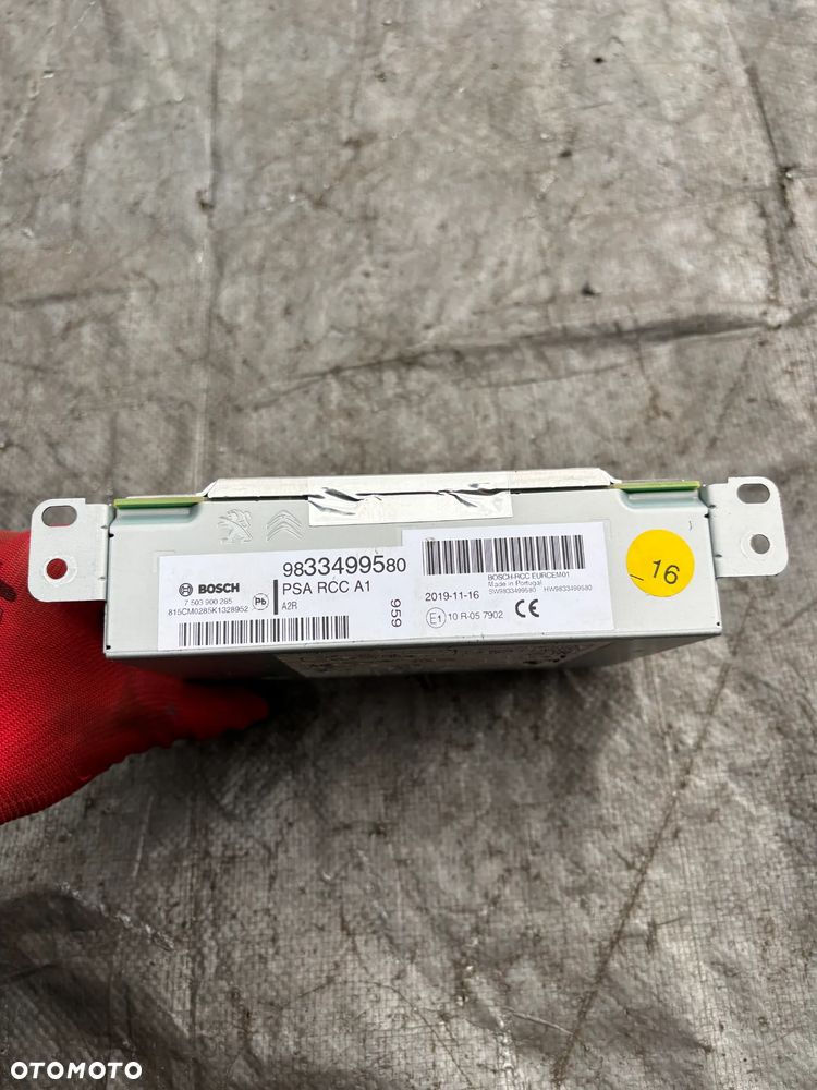 Peugeot Expert 3 III traveller Jumpy Proace II Vivaro C radio nawigacja bluetooth 9833499580 - 5