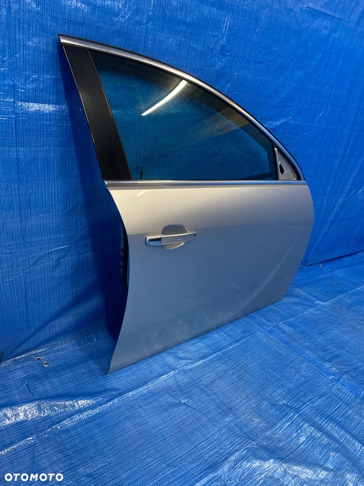 OPEL INSIGNIA A DRZWI PRAWE PRAWY PRZÓD PRZEDNIE SREBRNE Z176 KOMPLETNE - 4