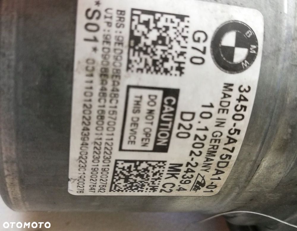 POMPA HAMULCOWA ABS BMW7 G70 3450-5A75DA1-01 28.5897-9500.1 10.1202-2439.4 - 7