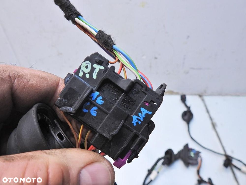 WIĄZKA INSTALACJA DRZWI TYŁ AUDI A6 C6 AVANT 4F1971687S - 3