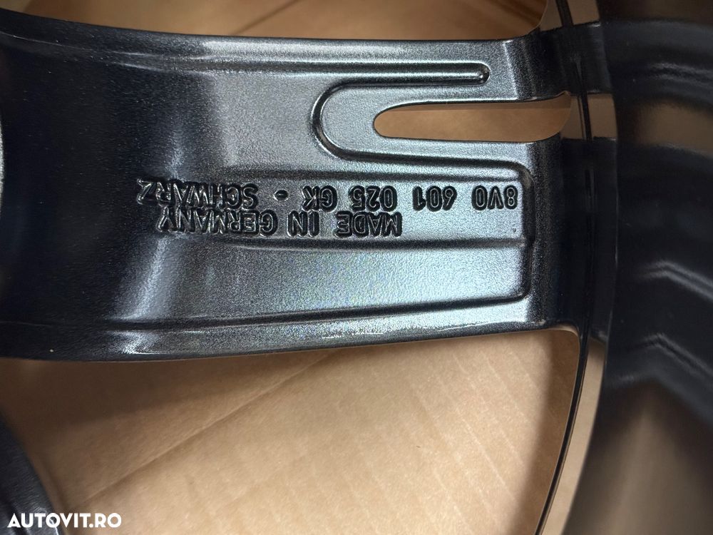 Vând jante originale Audi A3-S3 pe 19” bicolore noi - 6