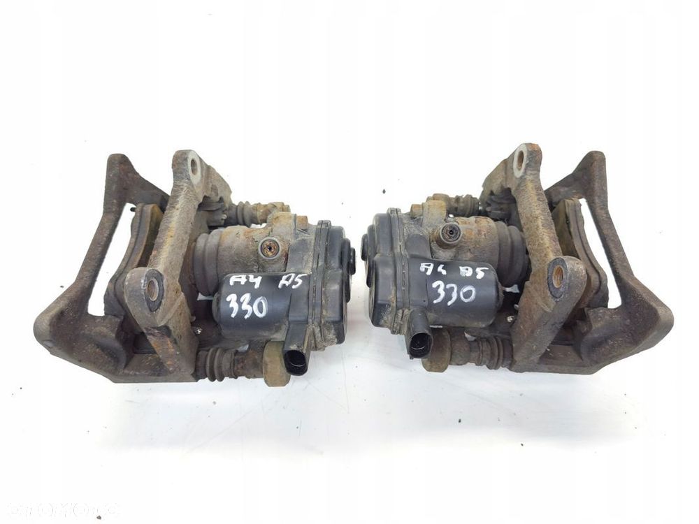 ZACISK ZACISKI HAMULCOWY TYŁ KOMPLET AUDI A4 B8 A5 8T Q5 8R 330 MM - 6