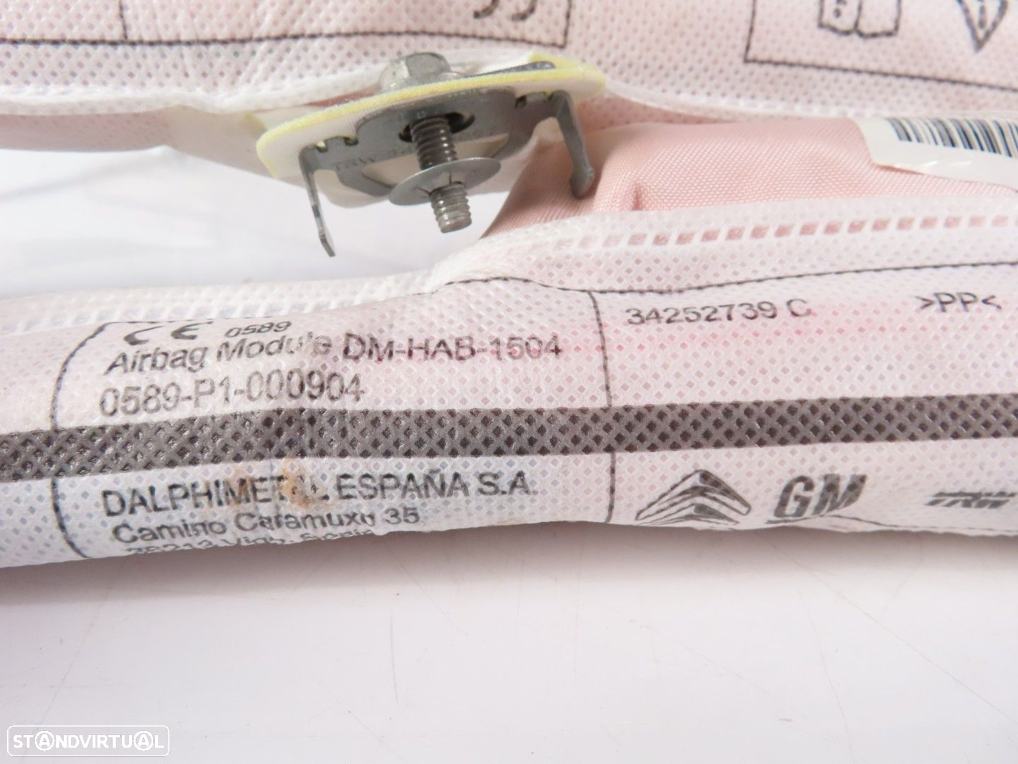 Airbag Cortina Esquerdo Usado / Original OPEL CROSSLAND X (P17) 3552018 - 3