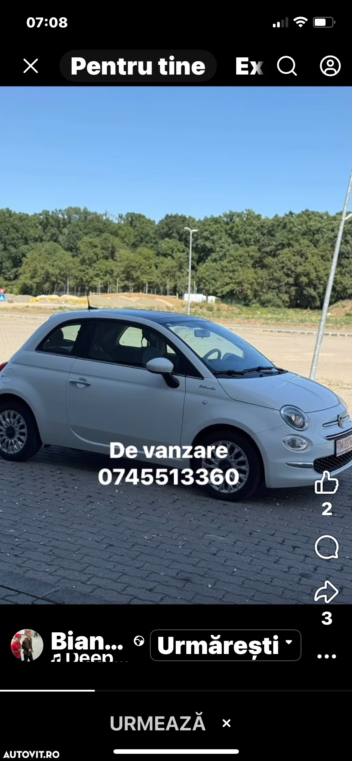 Fiat 500 Cabrio MHEV 1.0 Dolcevita - 2