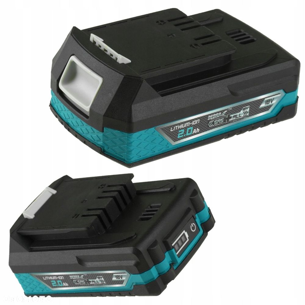 Akumulator Li-Ion Dedra DED7032 18 V 2 Ah - 6