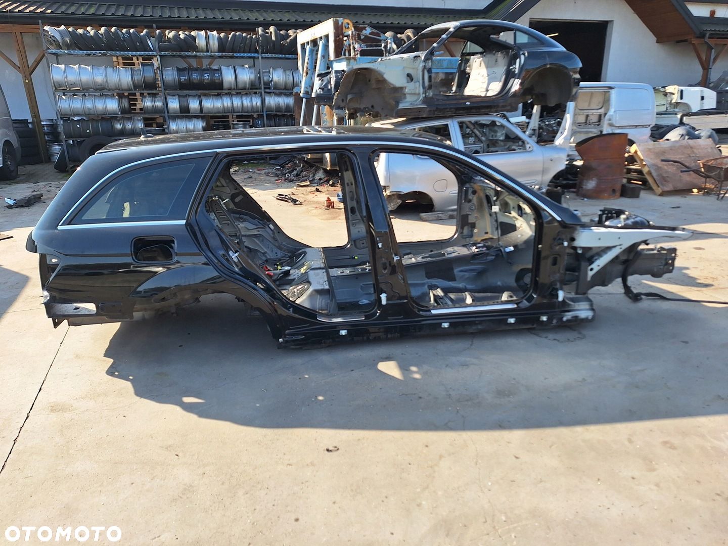 MERCEDES C-KLASA W204 204K S204 KOMBI T-MODEL 197 SŁUPEK PRÓG PRAWY - 1