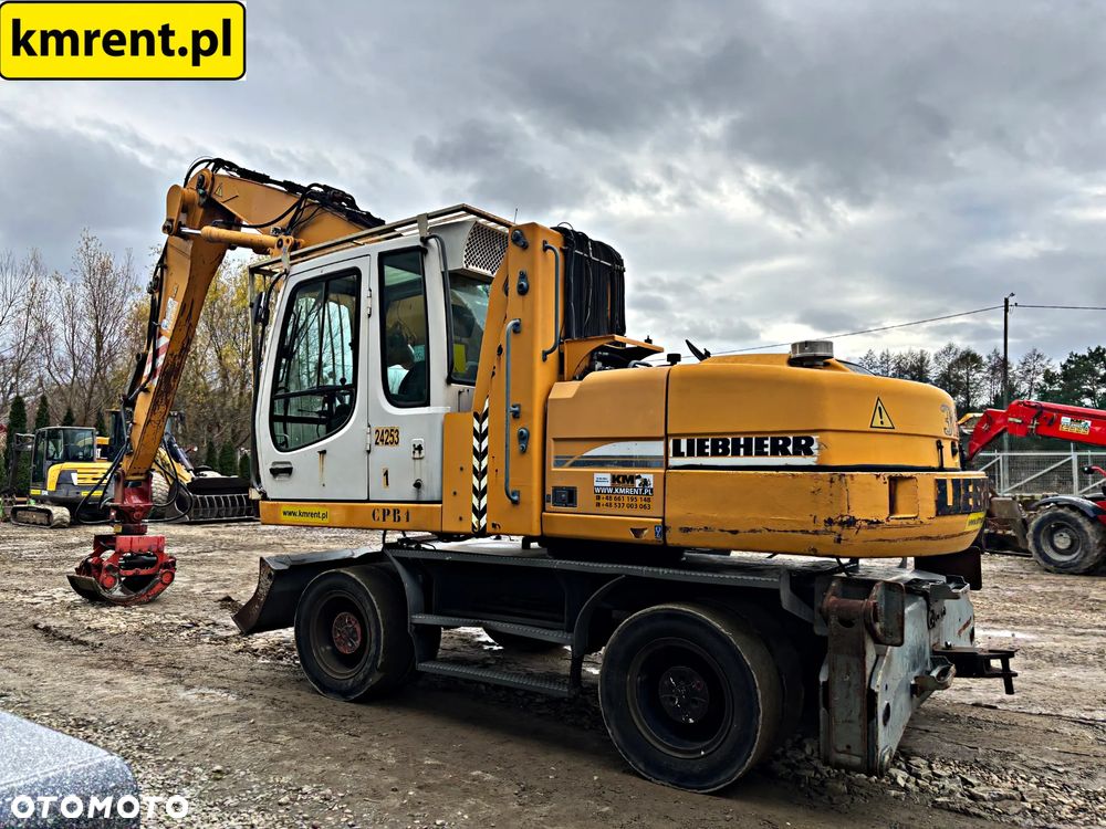 Liebherr A 316 KOPARKA KOŁOWA PRZEŁADUNKOWA DO ZŁOMU I DREWNA 2005R. |900 904 FUCHS 320 340 CAT 314 315 - 26