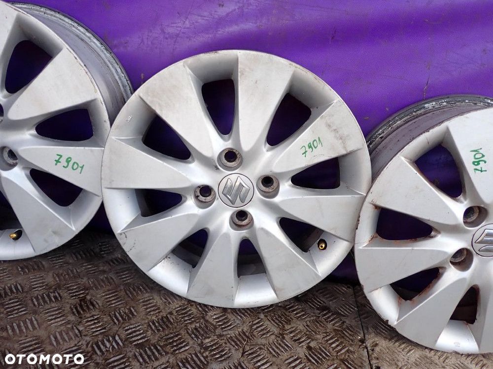 SUZUKI SPLASH FELGI ALUMINIOWE 15 15 5,5J 4x100 ET 50 SU0017 - 5