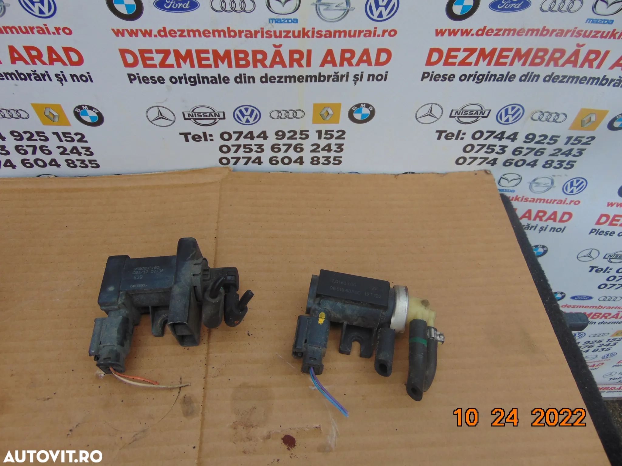Supapa turbina presiune peugeot 508 2.0hdi euro 5 Citroen c5 c4 picasso solenid convertizor - 1