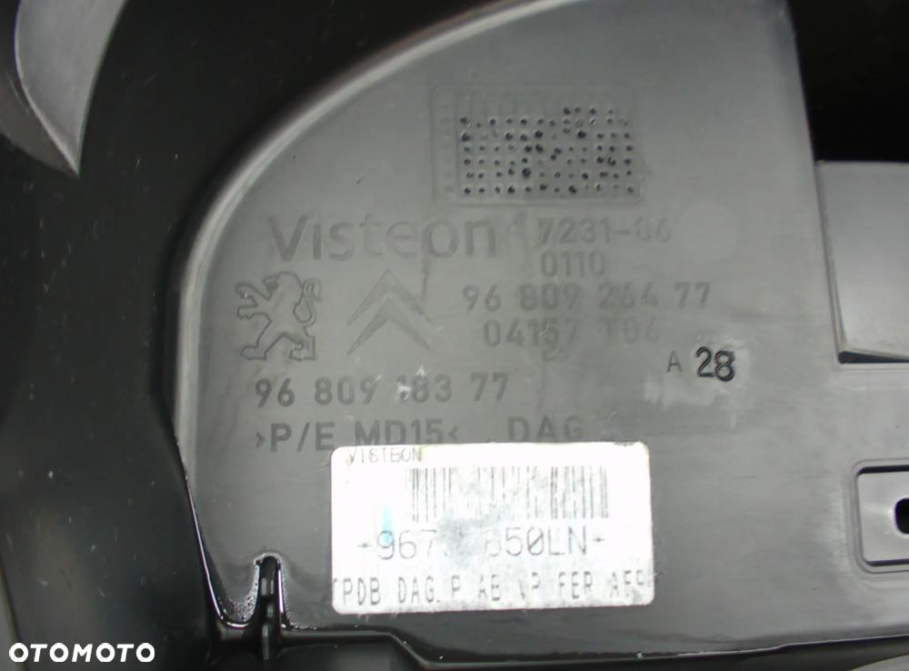 Citroen Berlingo II Kokpit Deska Rozdzielcza Konsola - 8