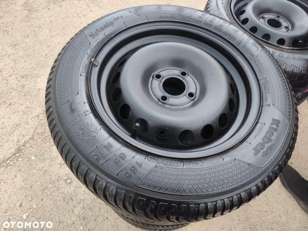 4x100 Felgi Stalowe Stal 15 Koła Zimowe Zima RENAULT MEGANE II 2 SCENIC I Grand LAGUNA I SAFRANE DACIA DOKKER STEPWAY Logan Lodgy Sandero 6,5mm Legnica ALU-RAD 185/65 - 1