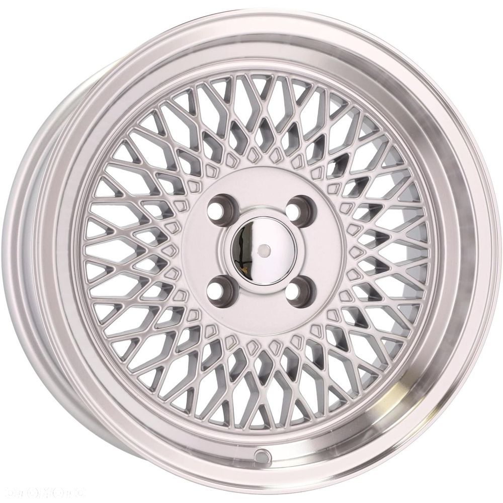 4x Felgi 15 4x100 m.in. do BMW E21 E30 VW Golf I II III HONDA Civic CRX MAZDA MX-5 323F - LU483 - 9