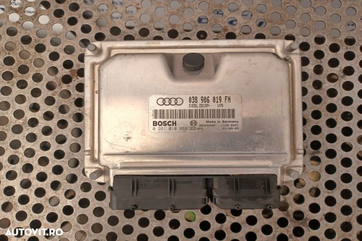 Calculator motor ECU 038906019FN Audi A4 B6  [din 2000 pana  2005] seria Sedan 1.9 TDI MT (100 hp) - 3