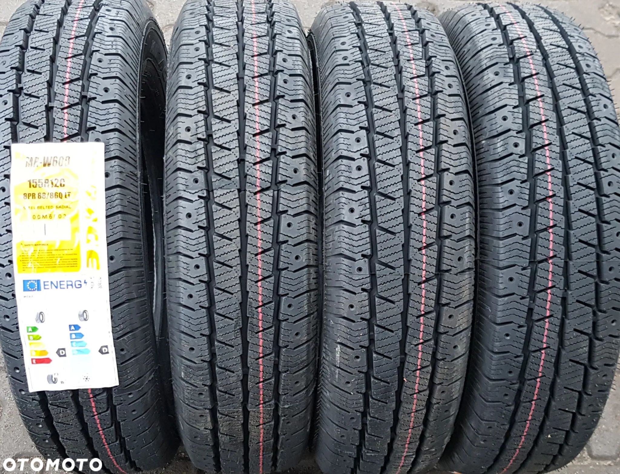 4x 155/80R12C Mirage MR-W600 Komplet opon zimowych Poznań - 1