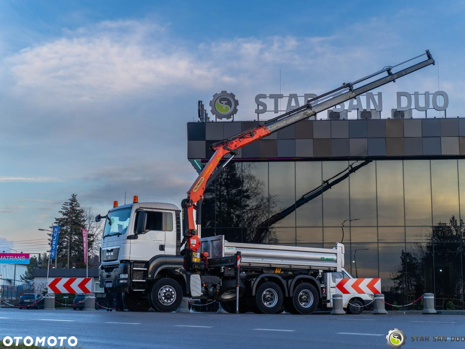 MAN TGS 26.360 6x6 PALFINGER PK 18001 EH HDS Żuraw Wywrotka - 3