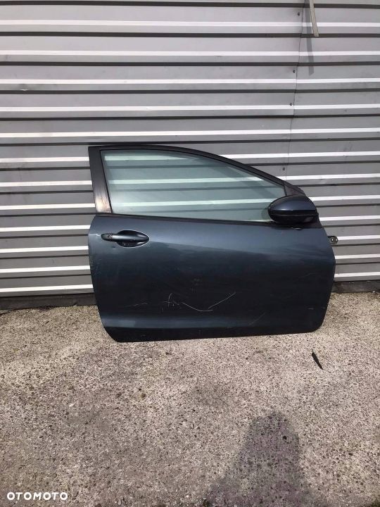 MAZDA 2 DRZWI PRAWE PRZEDNIE CZARNE - 1