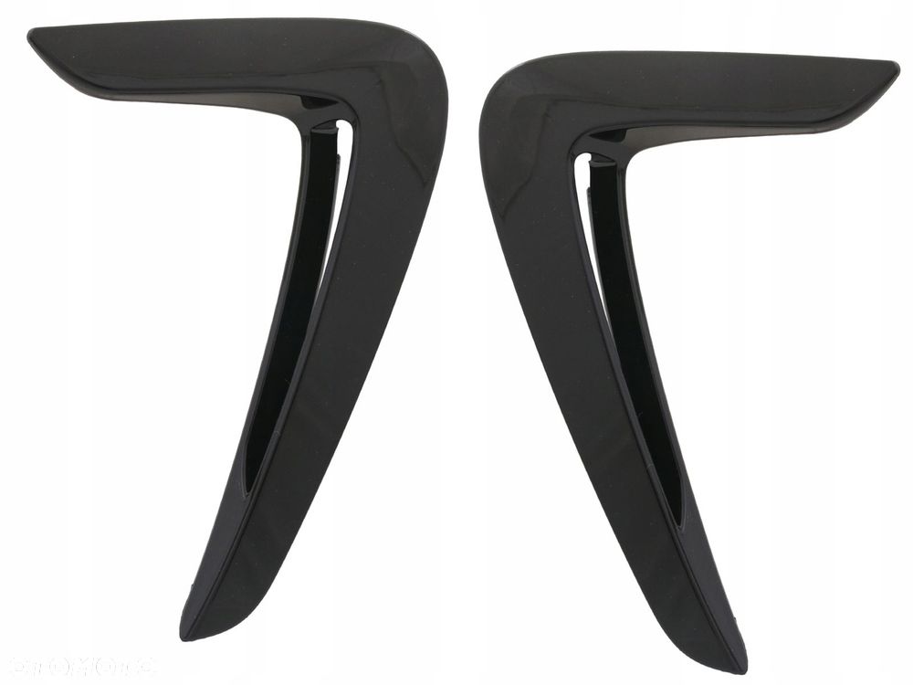 Nakładki Wloty Listwy Błotnika dekory Black Glossy Tuning Bmw 4 f32 f33 f36 - 4
