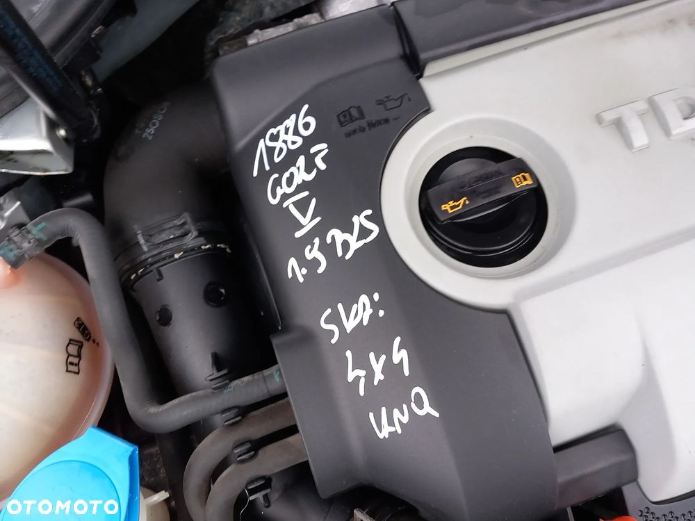 VW GOLF V SKRZYNIA BIEGÓW 1.9 TDI MANUALNA 4X4 OZNACZENIE: KNQ - 2