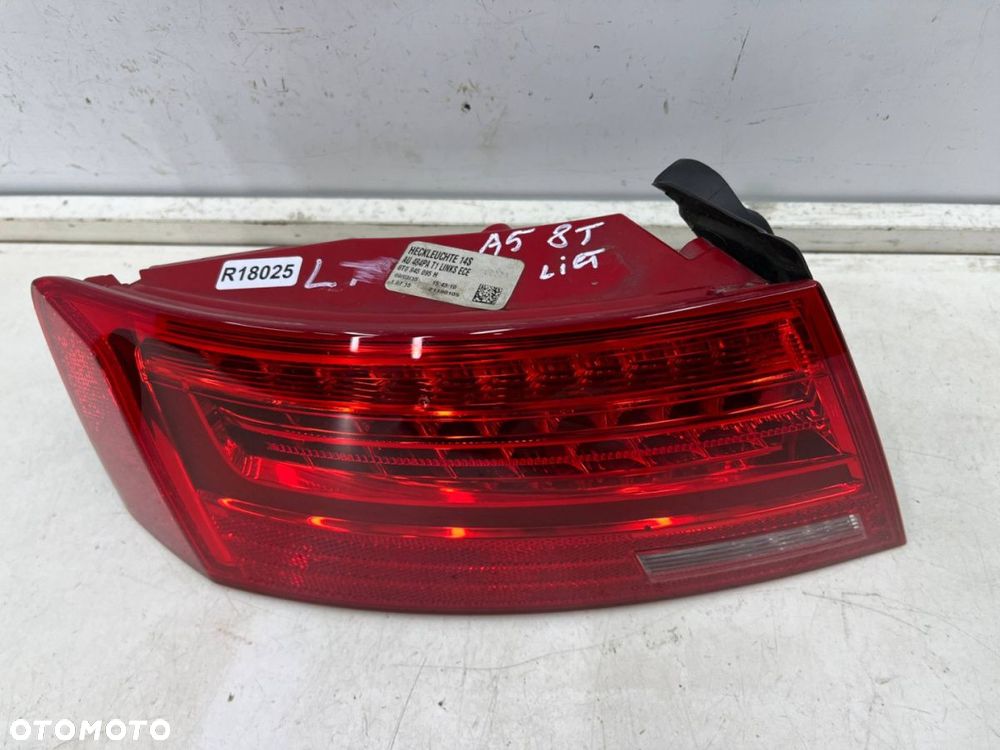 Lampa Audi A5 I 8t LIFT + Sportback + Cabriolet 11-16r. lewa tylna LED w błotnik 8t0945095h - 8