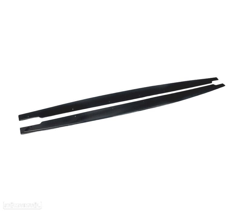 EXTENSÕES DE EMBALADEIRAS BMW E90 E91 E92 E93 LOOK M PERFORMANCE PRETO BRILHANTE - 2