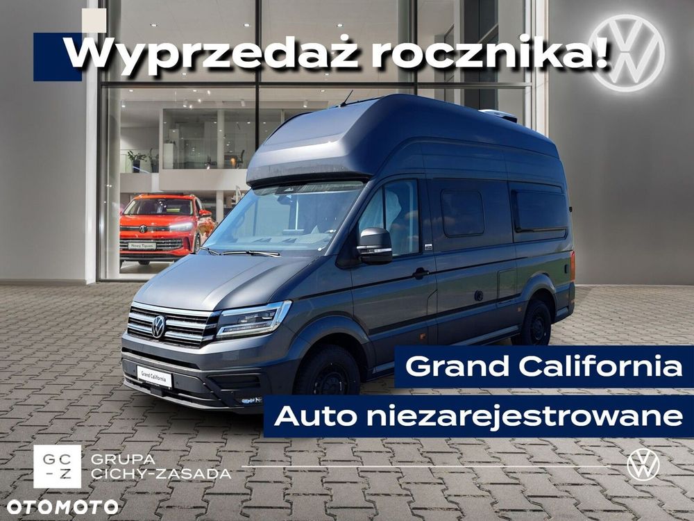Volkswagen Grand California Grand California 600 DMC 3500kg silnik: 2,0 l TDI EURO VI-e SCR / 163KM/skrzynia biegów: Przedni napęd automatyczna 8-biegowa rozstaw osi: 3640 mm - 1