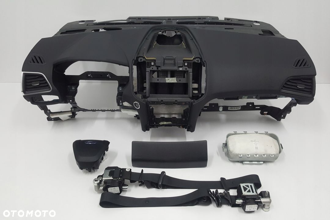 FORD EDGE DESKA ROZDZIELCZA KONSOLA KOKPIT PULPIT PODUSZKI AIRBAG AIR BAG PASY KIT SET - 1