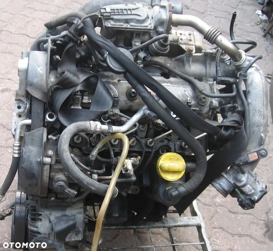 1.9 dci F9Q słupek silnik RENAULT SCENIC III VIVARO TRAFIC MOTOR głowica - 1