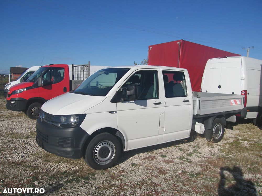 Volkswagen TRANSPORTER T6 , 6 LOC. PLATFORMA MIXTA , AC. - 26