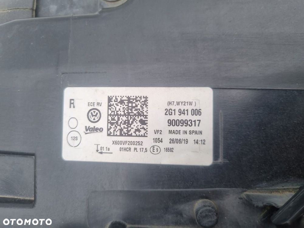 Vw Polo 6 VI 2G0 2G1 lampa przednia przod prawa - 6