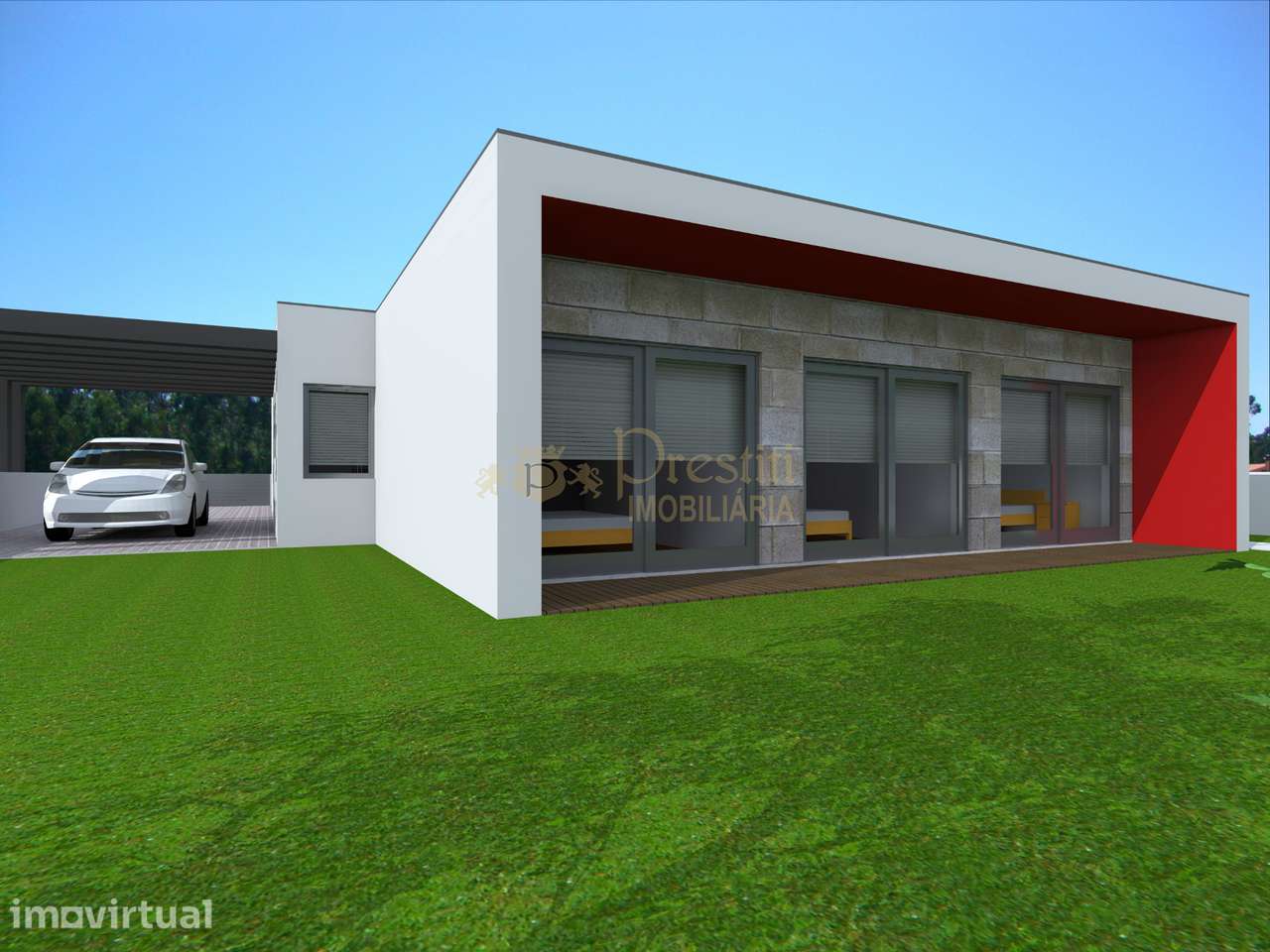 Moradia Individual T3     Chave na Mão  Ref. CUBIC SPACE - Grande imagem: 2/8
