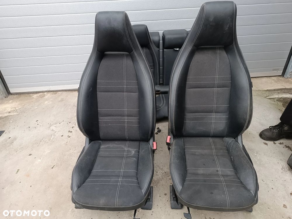 FOTELE PRZÓD TYŁ KOMPLET MERCEDES W176 A KLASA - 7