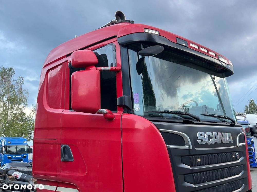 Scania R580 v8 Hakowiec multi lift huan łamany z Niemiec idealny stan cały na poduszkach Aso scania - 10