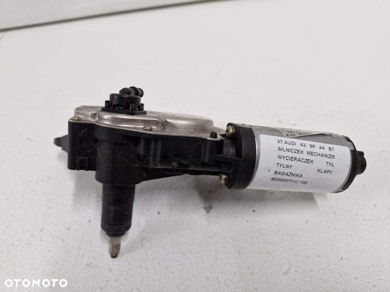 AUDI A3 8P A4 B7 SILNICZEK WYCIERACZKI KLAPY BAGAŻNIKA TYŁ 8E9955711C - 5